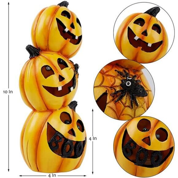 Pumpkin Table Lamp Decorative Light for Halloween - Picture 1 of 7